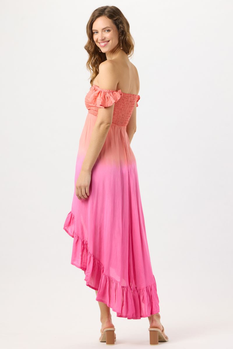 Brooklyn Maxi, Coral Berry Ombre