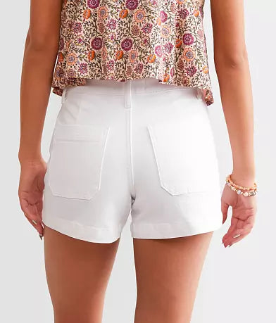 Rebecca High Rise Double Cuff Shorts