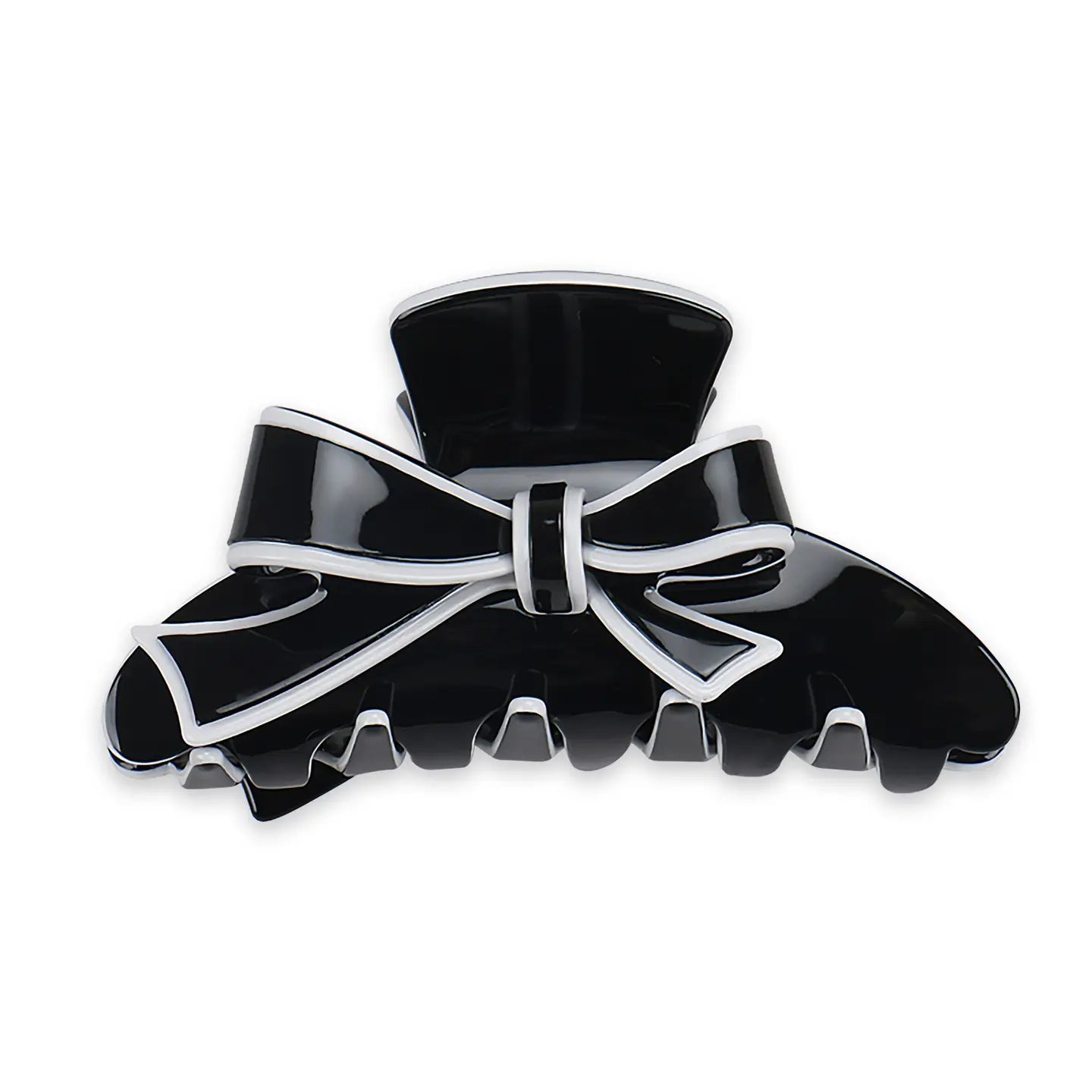 Black Bow Clip