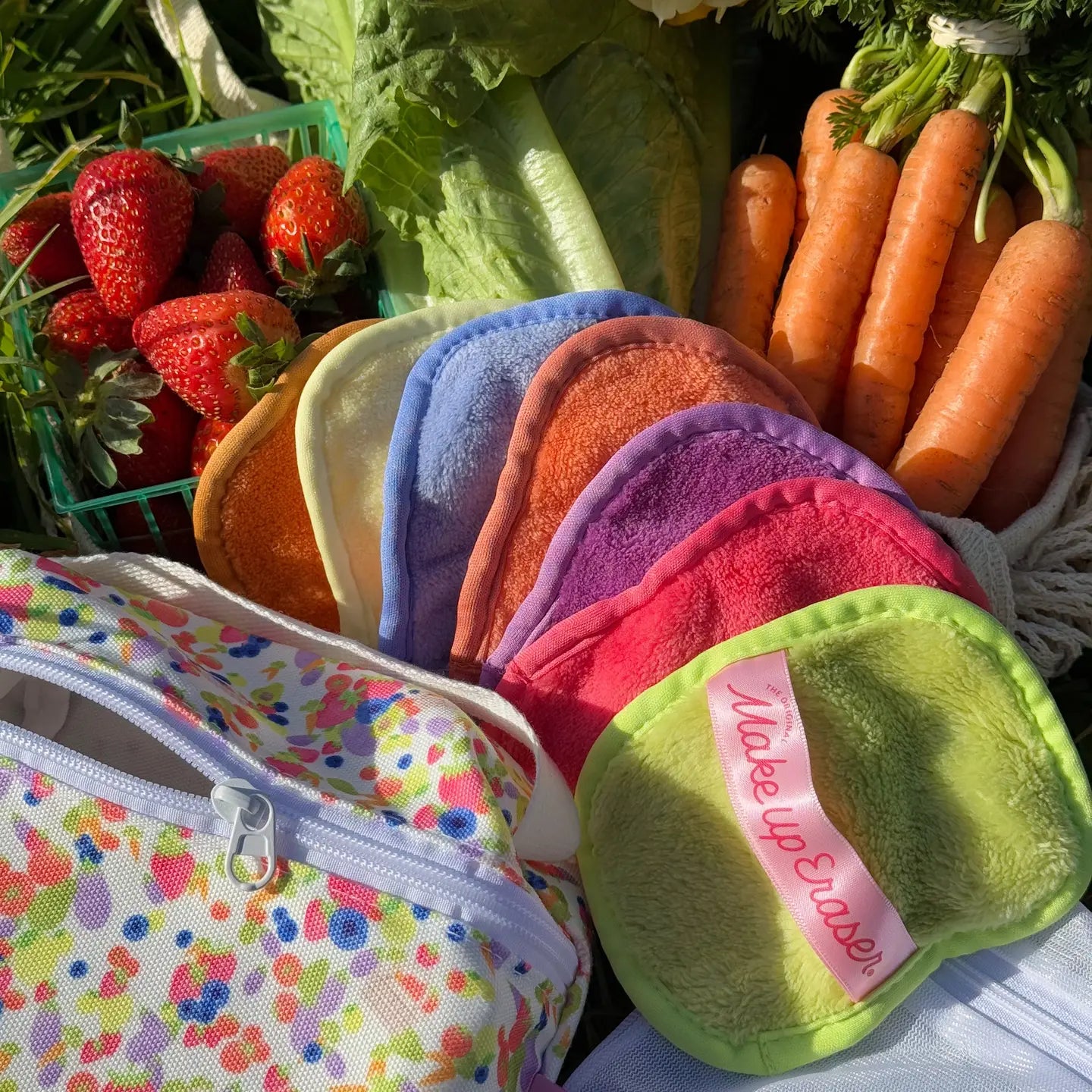 Farmers Market 7-Day Set Makeup Erasers & Bag