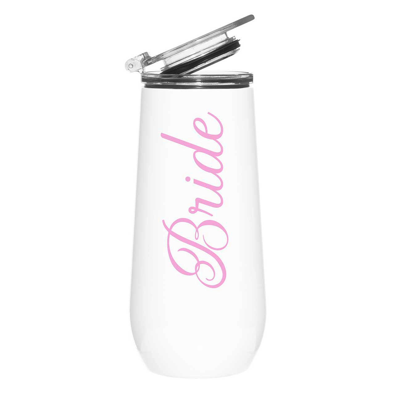 12oz Champagne Tumbler - Bride