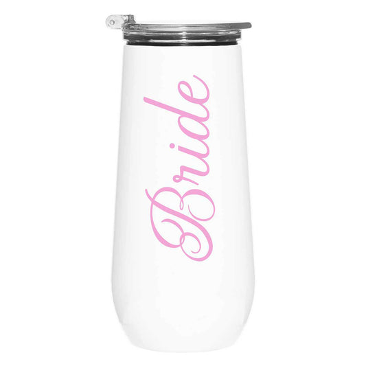 12oz Champagne Tumbler - Bride