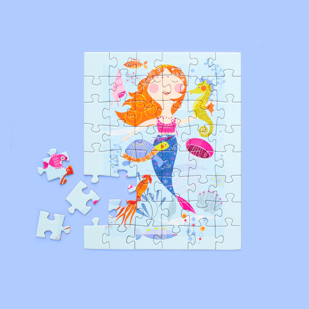 Mermaid & Friends 48pc Puzzle Bag