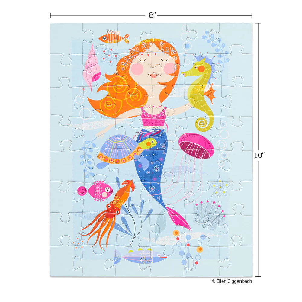 Mermaid & Friends 48pc Puzzle Bag