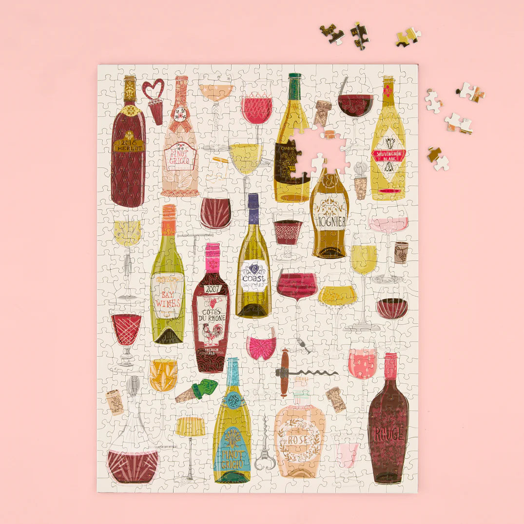 Wine Tasting 500 Piece Puzzle Box