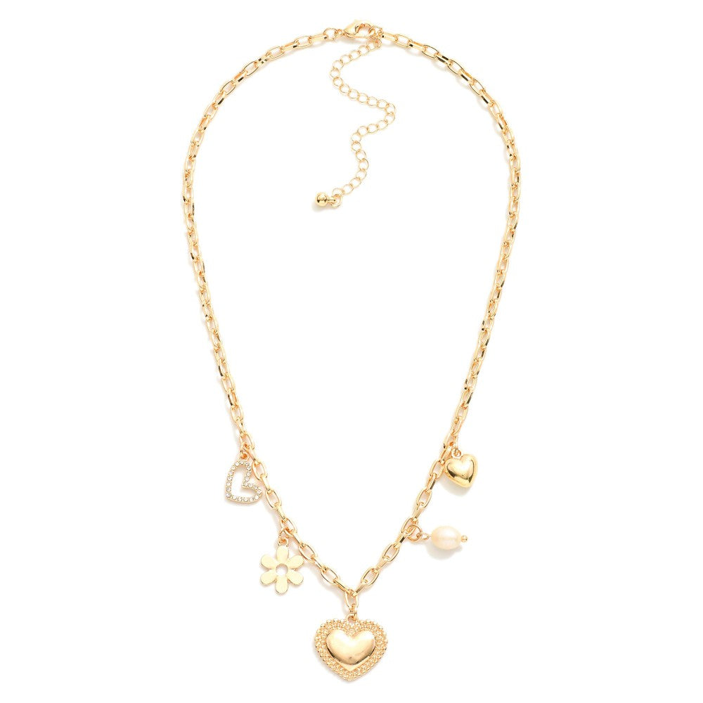 Heart Charms Necklace