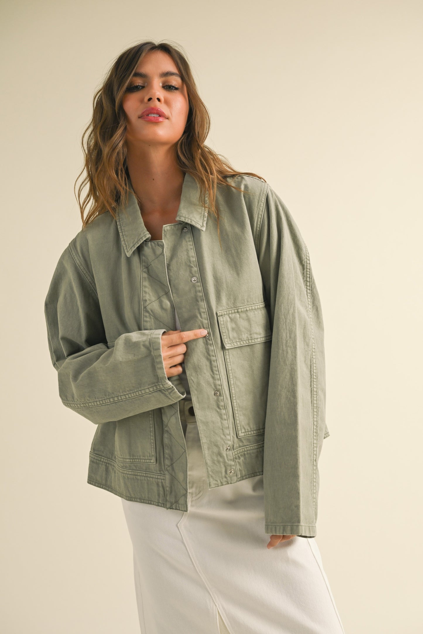 Washed Cotton Jacket