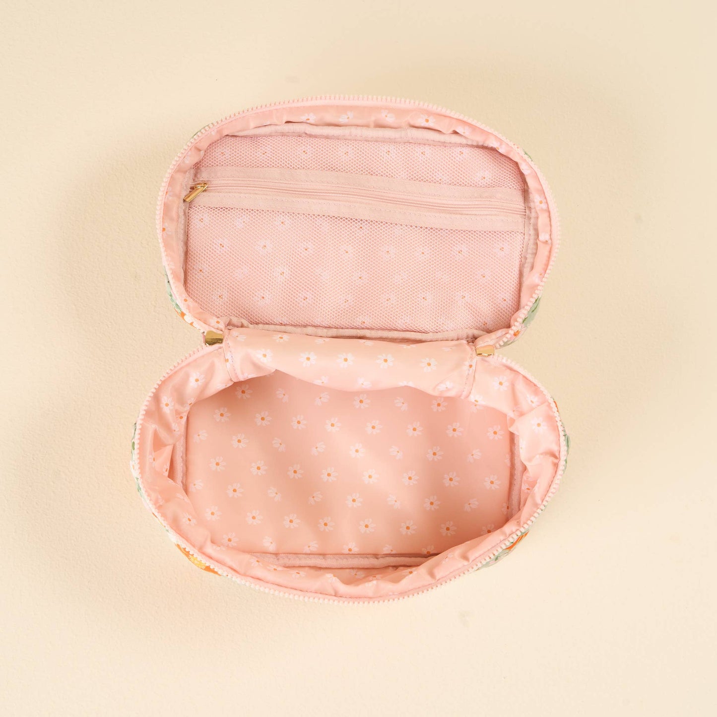 Quilted Cosmetic Bag