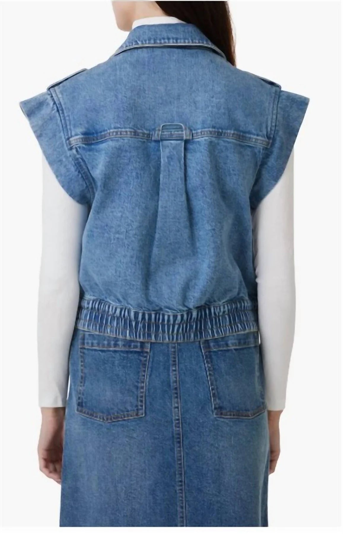 Strong Shoulder Vest, Ocean