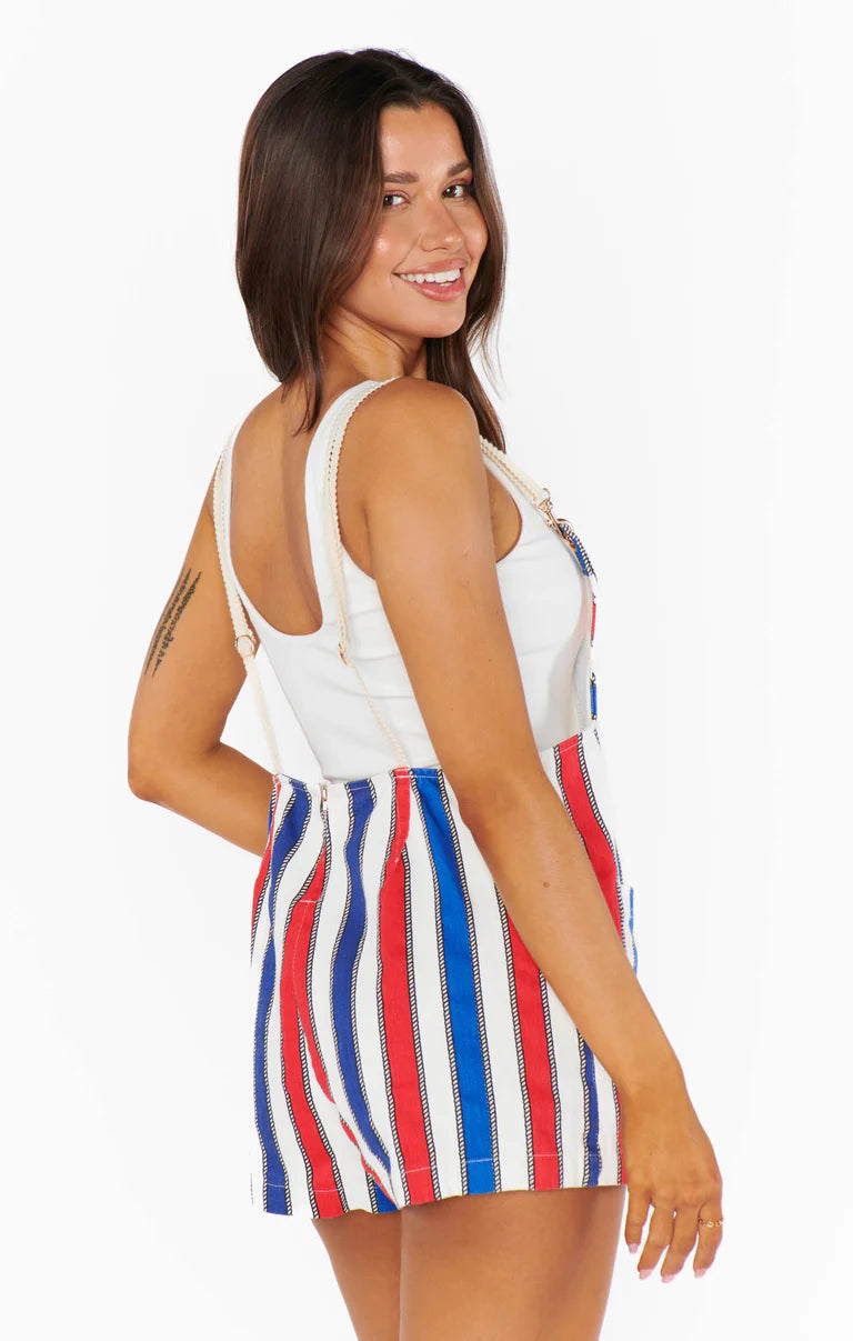 Yacht Club Stripe Trude Romper
