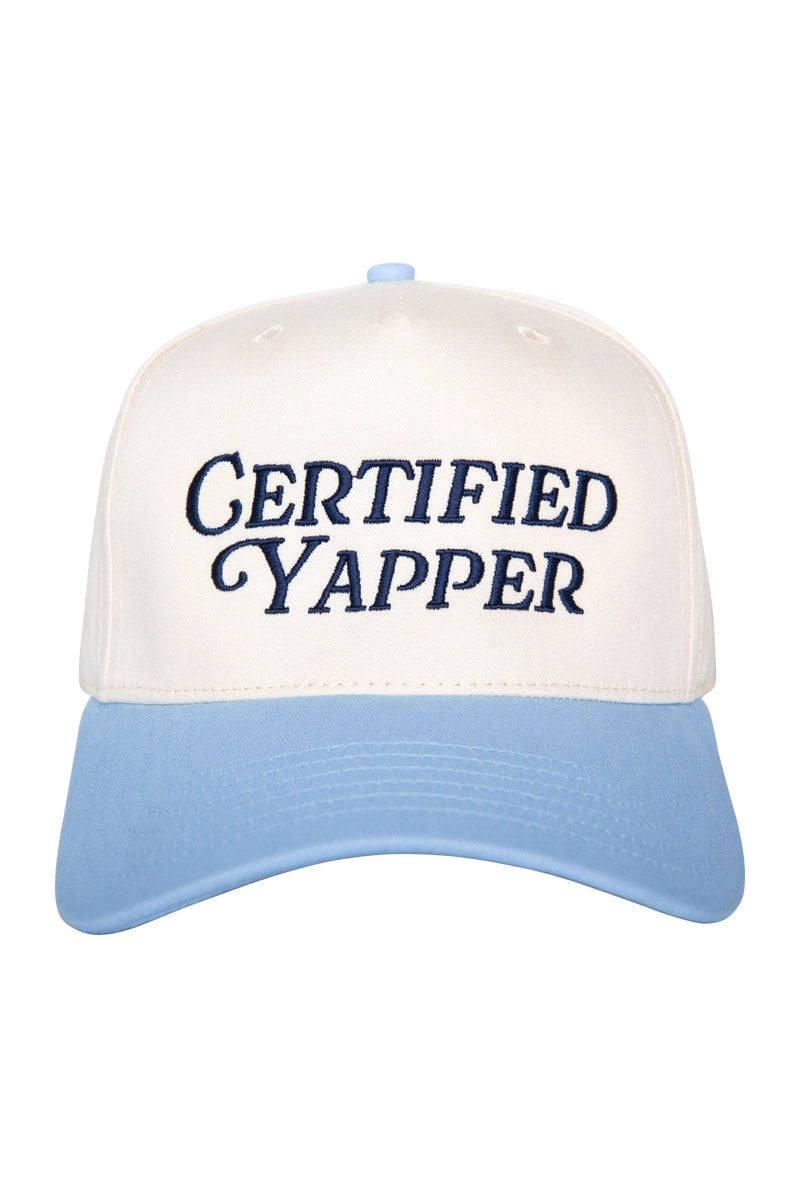Certified Yapper Vintage Trucker Hat