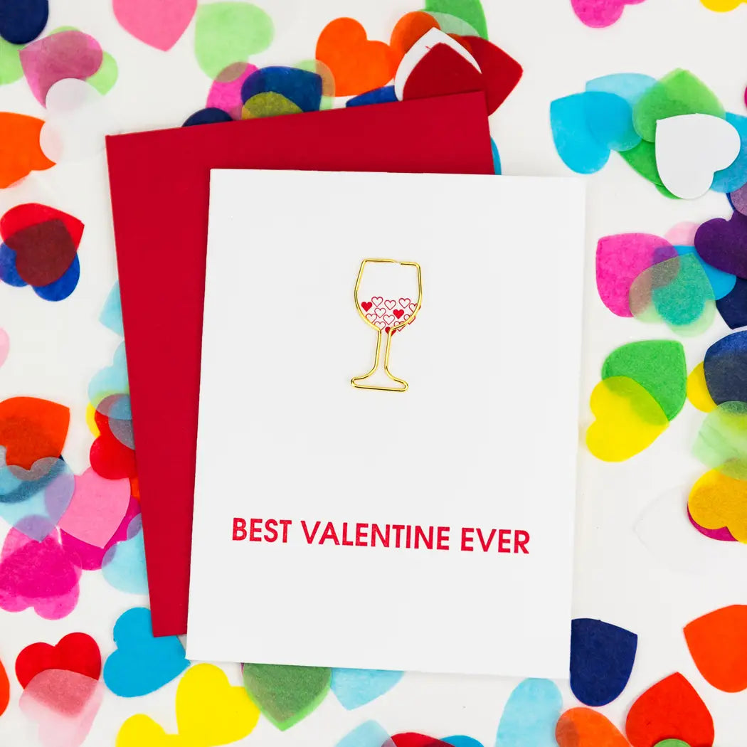 Best Valentine Ever paperclip Card