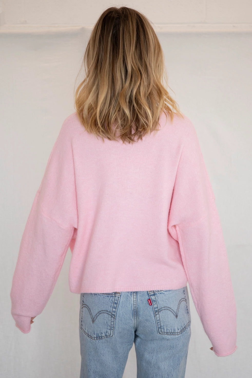 Piper Cardigan - Pink w/ Strawberries