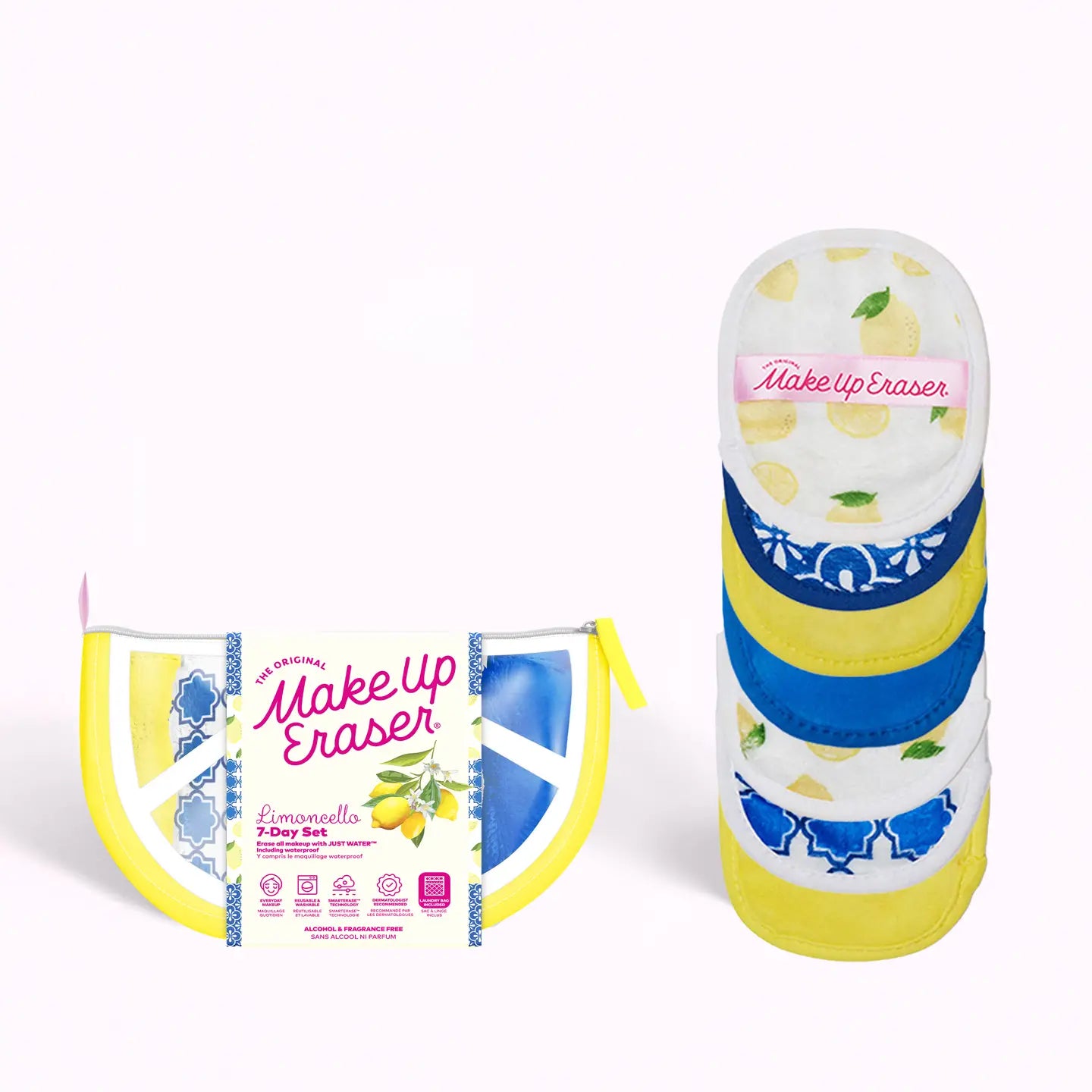 Limoncello 7-Day Makeup Eraser & Bag Set