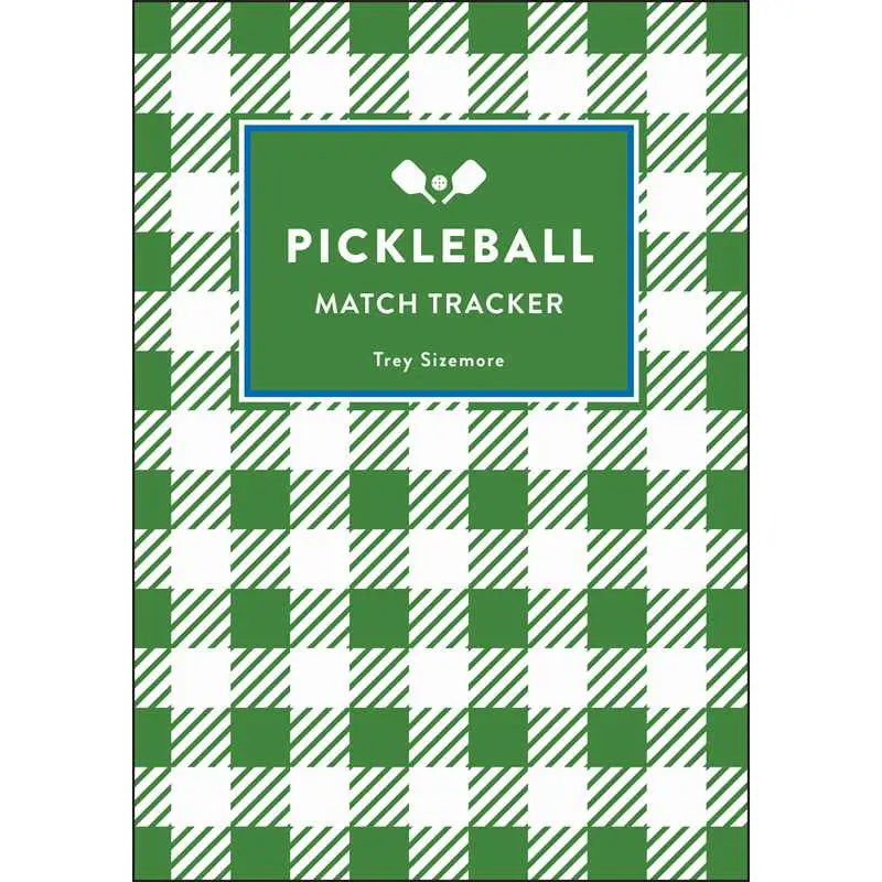 Pickleball Match Tracker Book