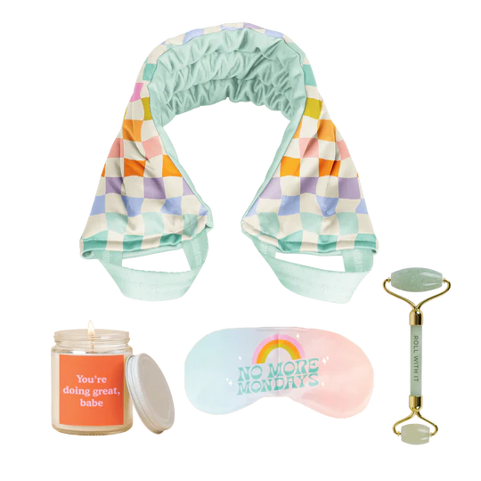 Selfie Care Kit - Carnival Check