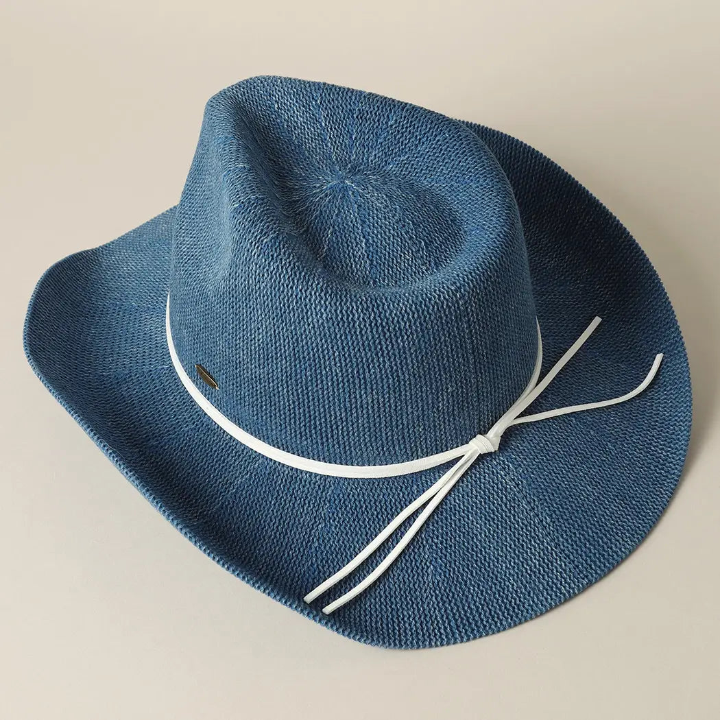 Denim Cowboy Adjustable Hat