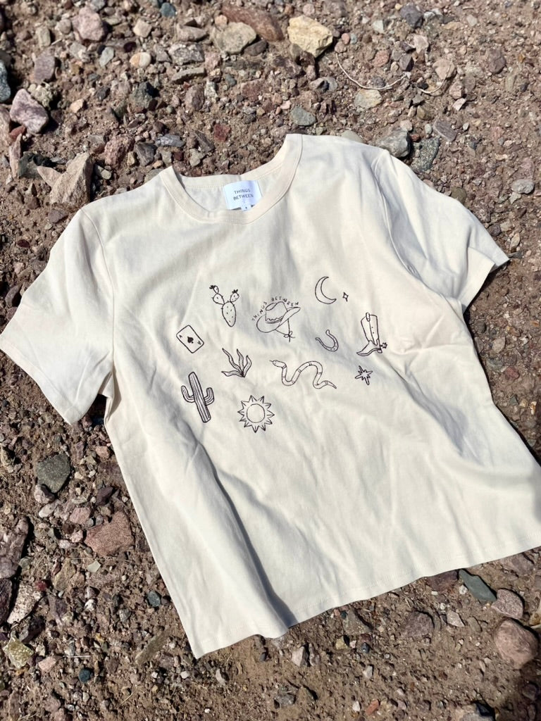 Enjoy The Little Things Tee - Western