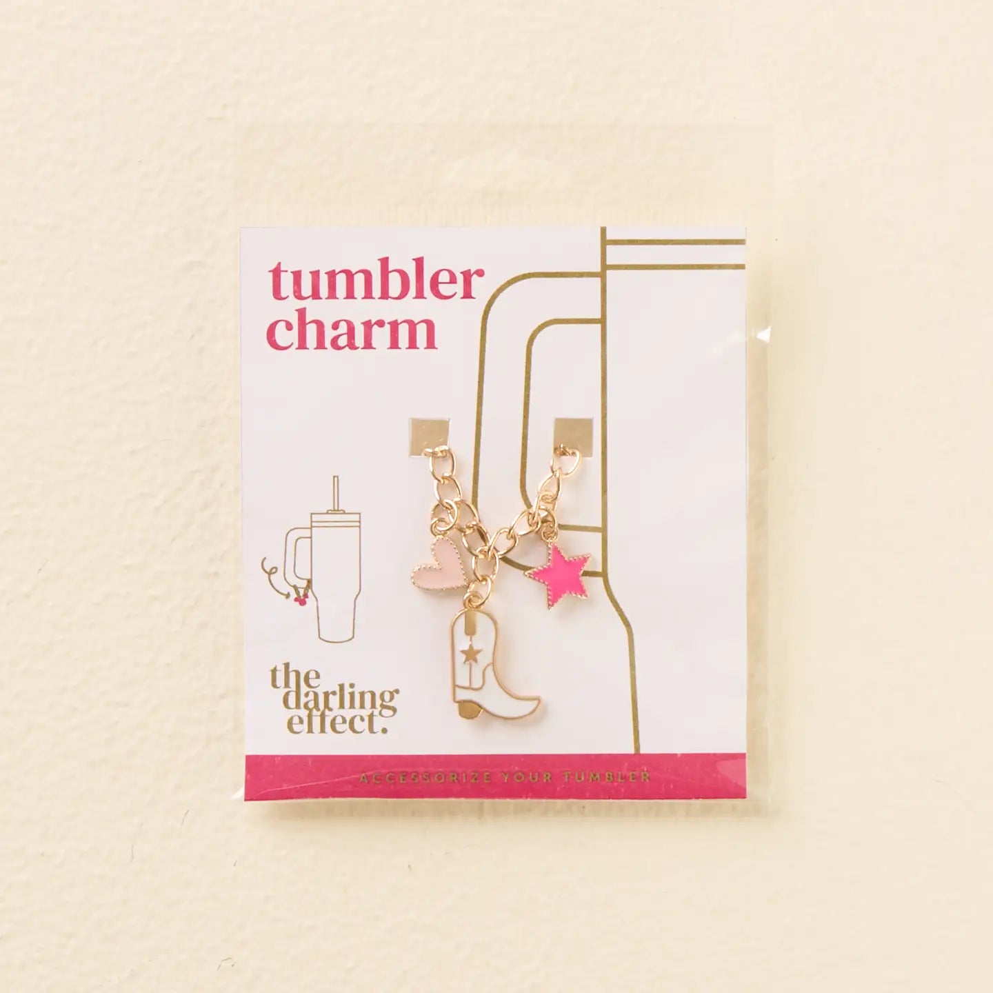 Tumbler Charms - Cowgirl