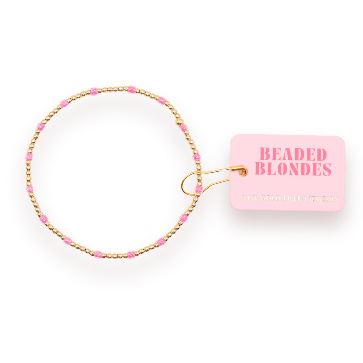 Dainty Poppi Bracelet - Hot Pink