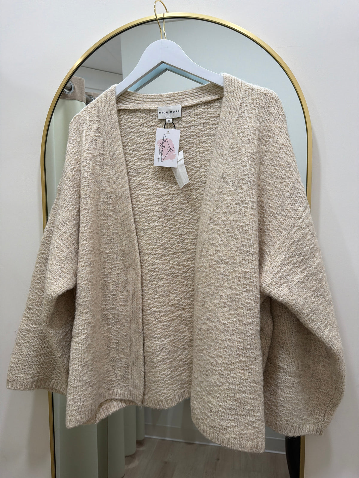 Oversized Knit Cardigan