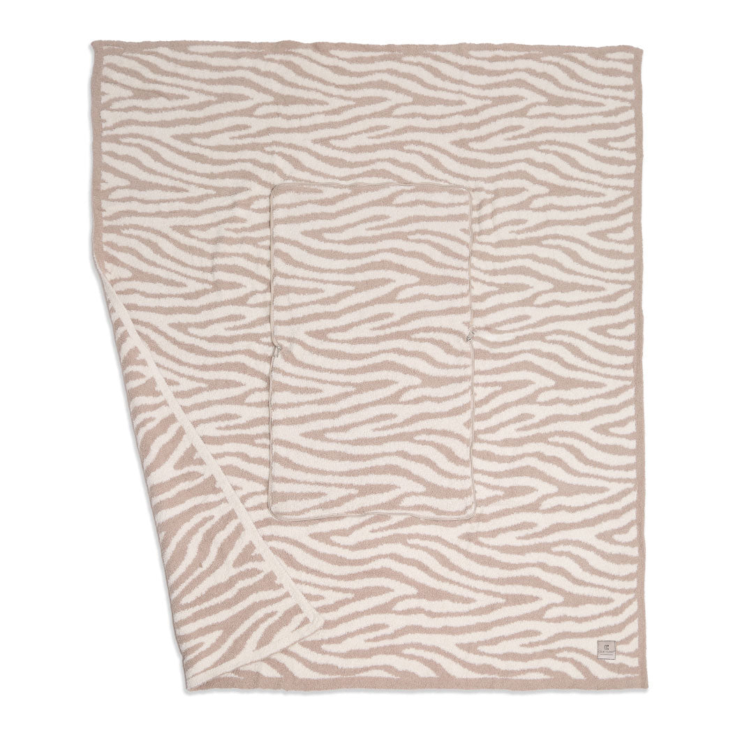 2 in 1 Zebra Throw Blanket/Pillow