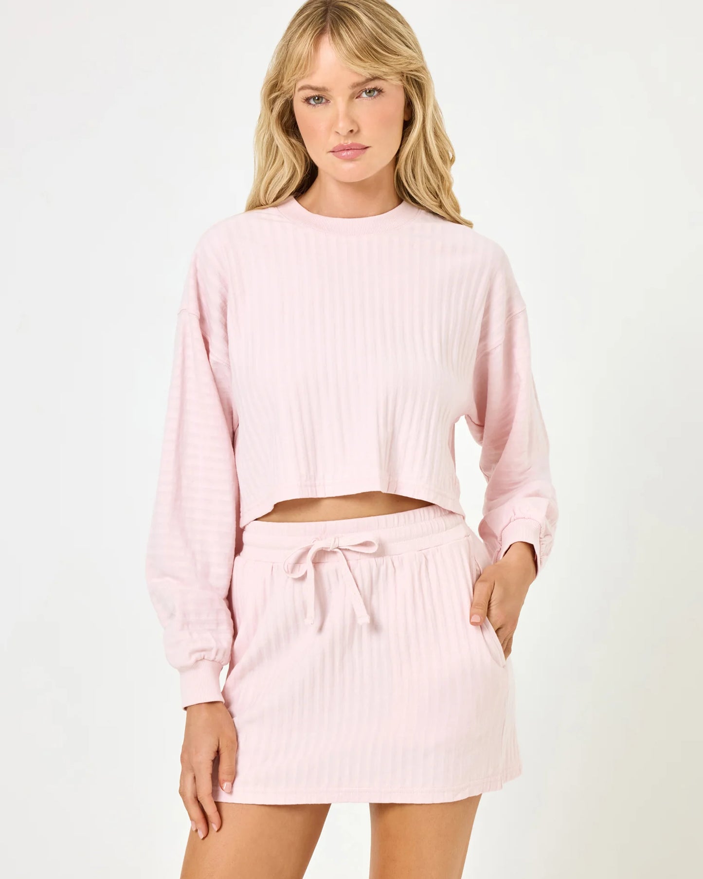 Half Court Pullover & Skirt Set