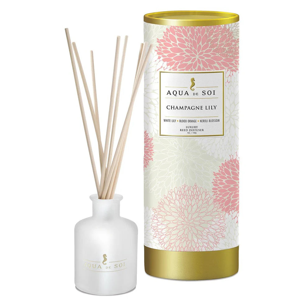 Aqua De Soi 7oz Diffuser - Champagne Lily