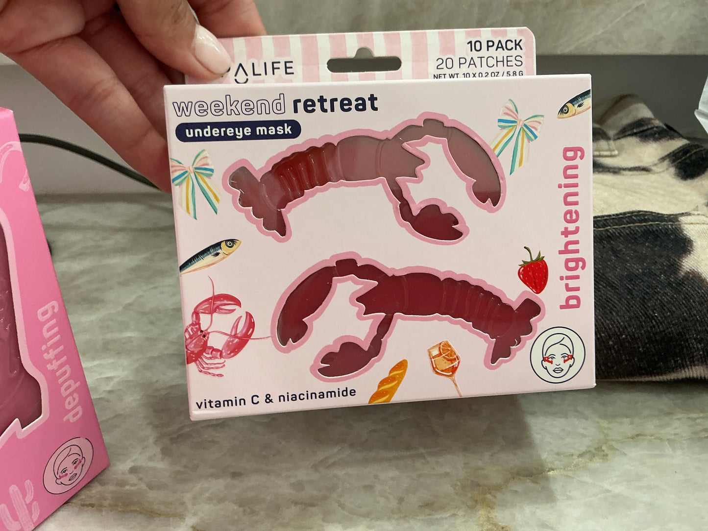 Lobster Under Eye mask