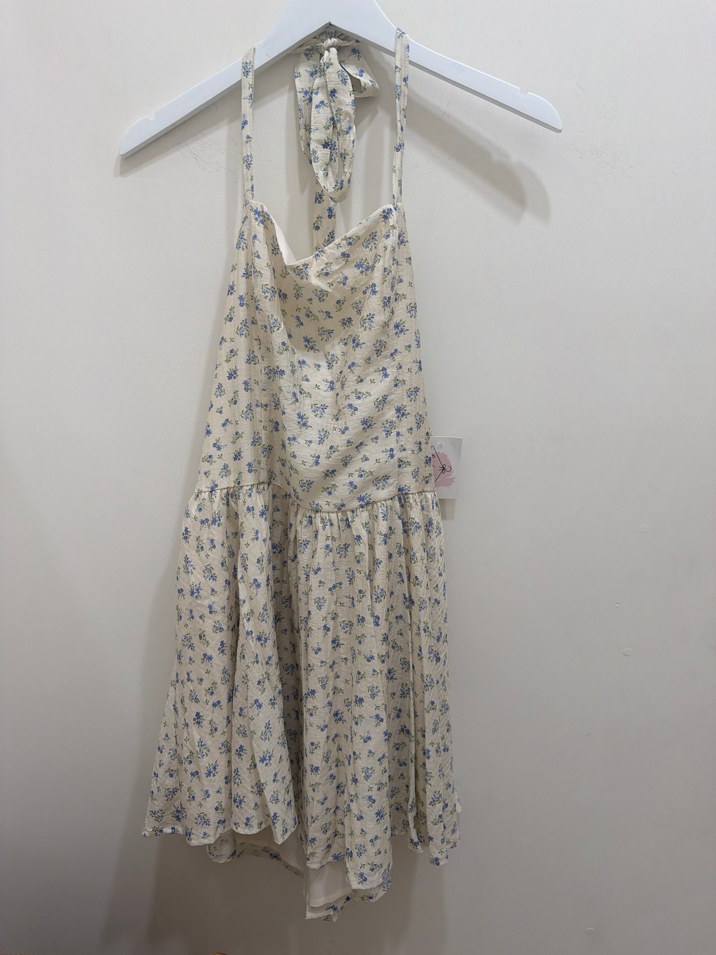 Ditsy Floral Halter Mini