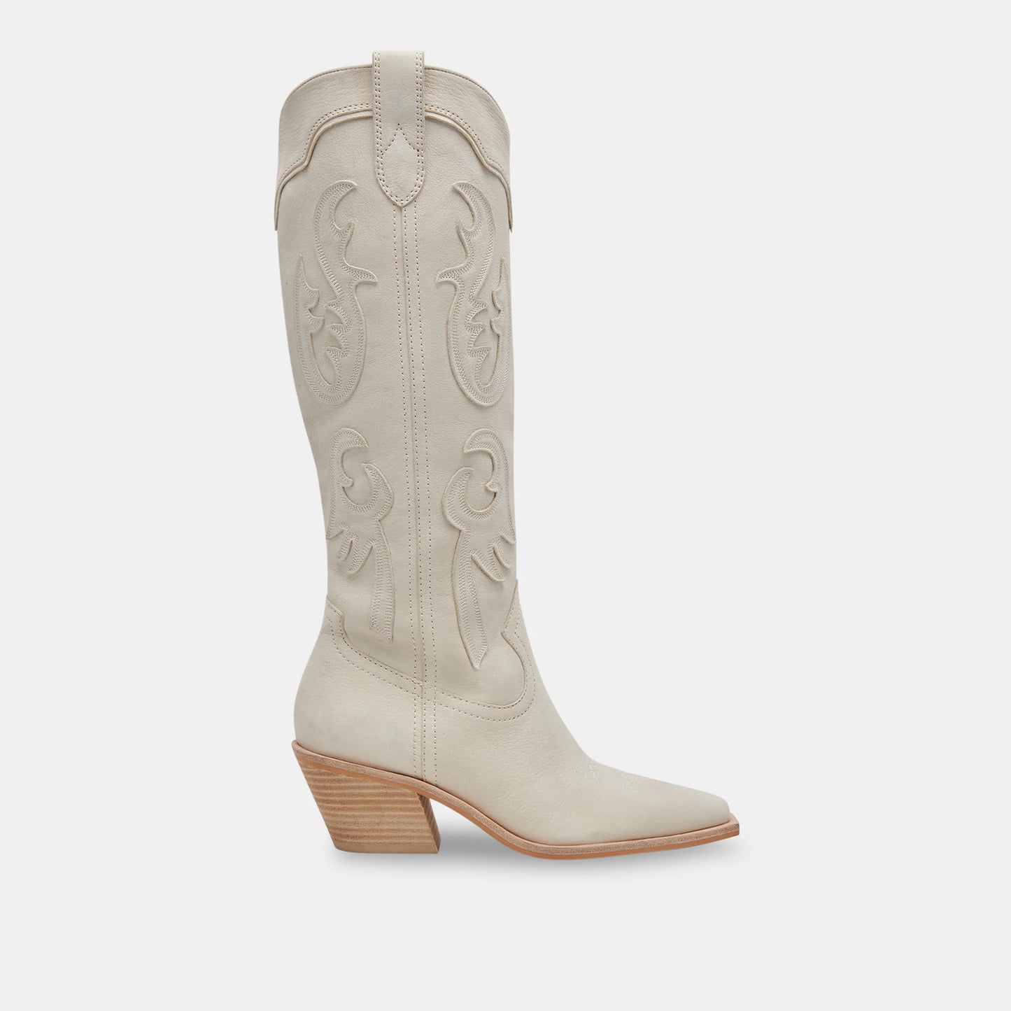 Samsin Ivory Nubuck Boot Size 7