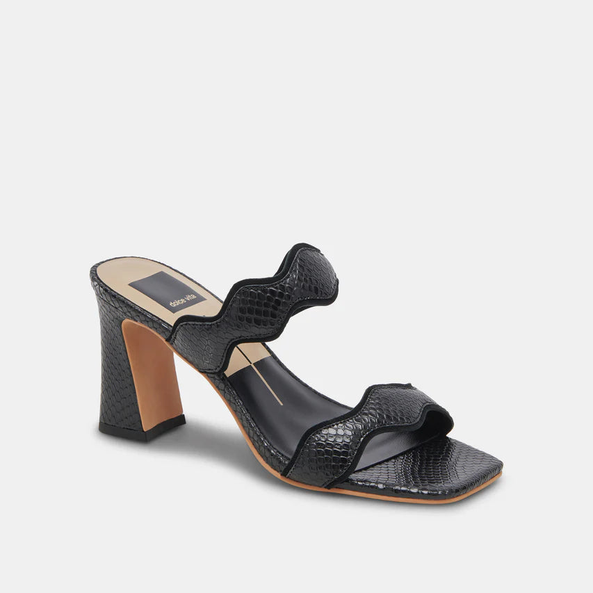 Ilva Sandal Heel- Black