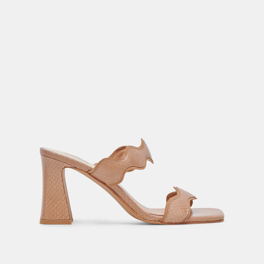 Ilva Sandal Heel - Toffee