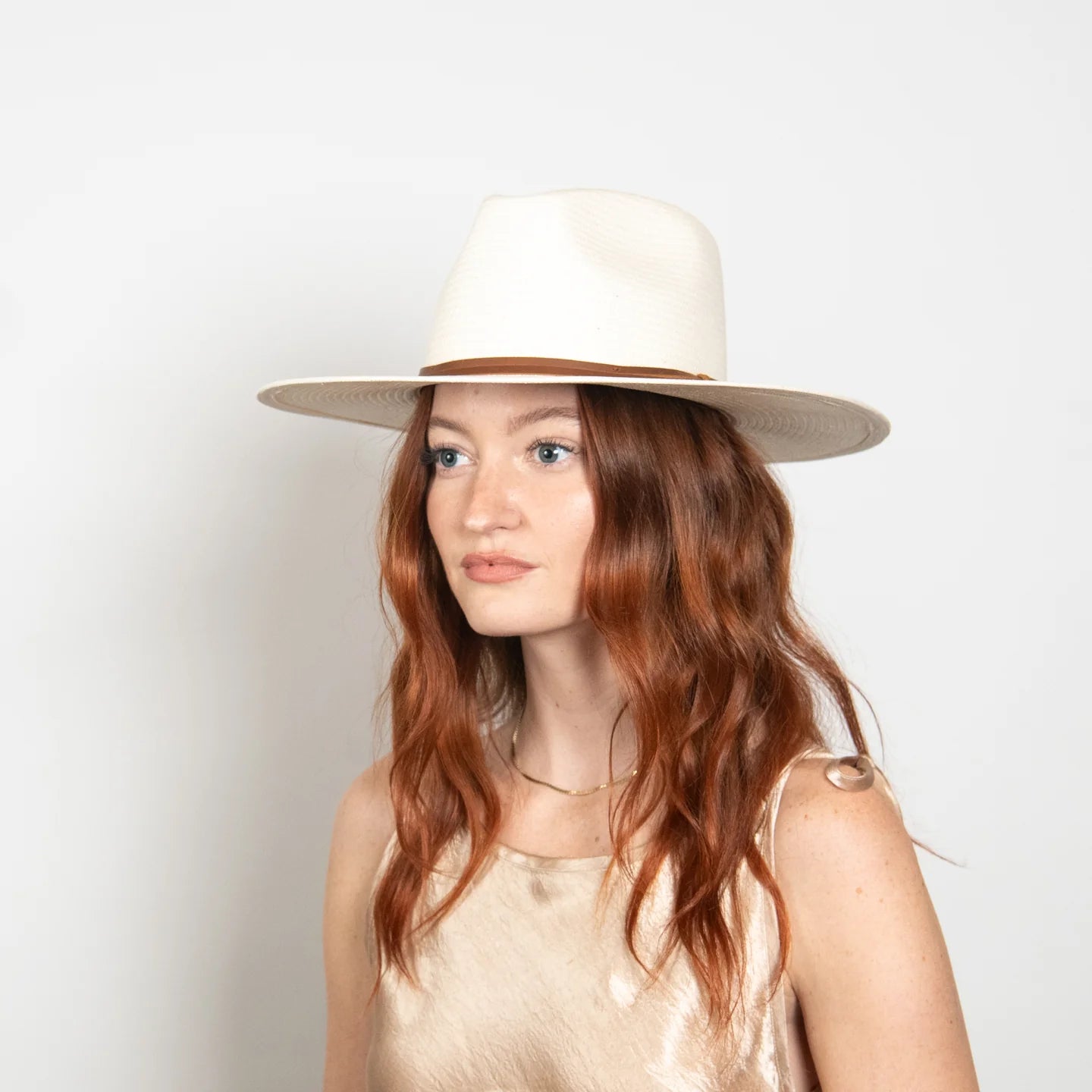 Lindsey Hat, Cream