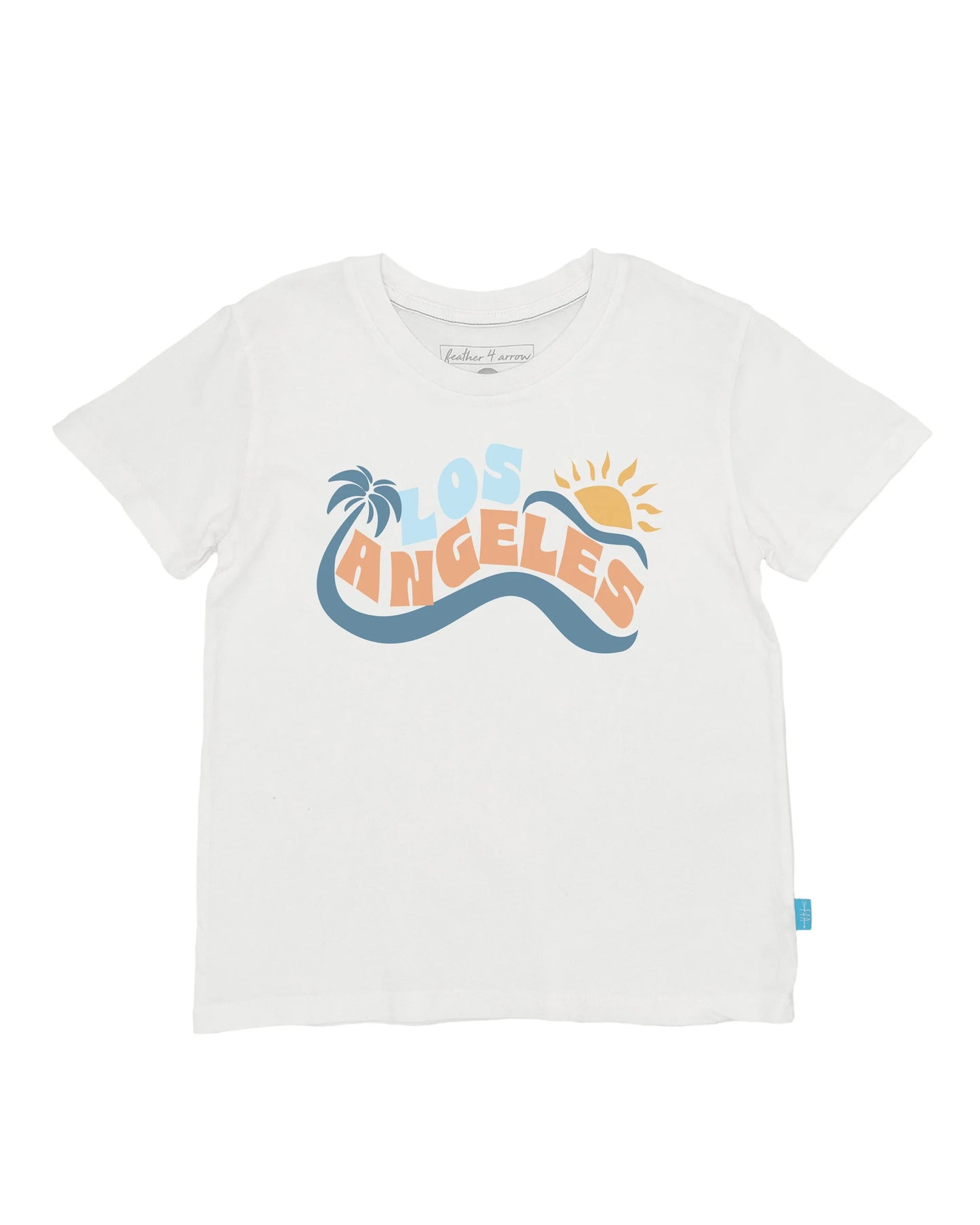 Los Angeles Vintage Kid's Tee - White