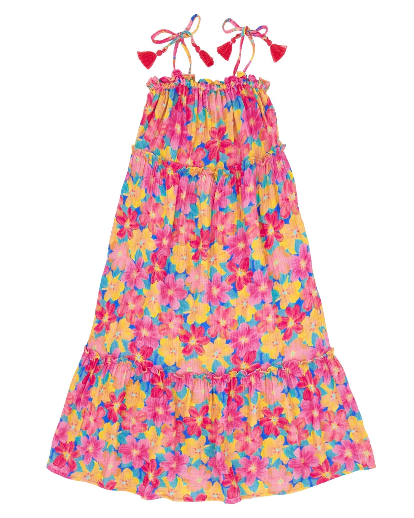 Solstice Kid's Dress- Multi Fiesta Floral