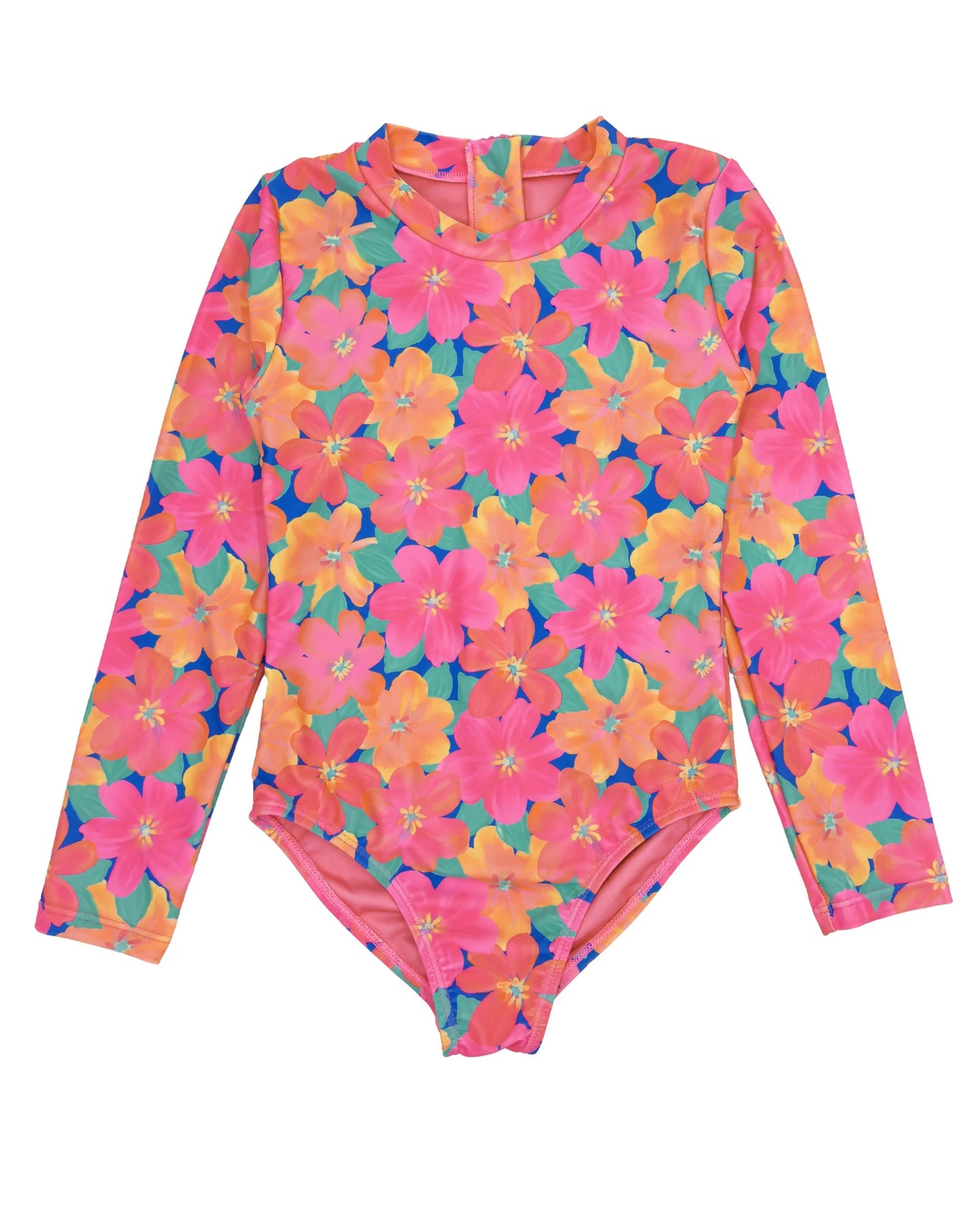 Wave Chaser Surf Suit - Pink Carnation