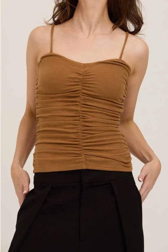 Camel Backstage Cami
