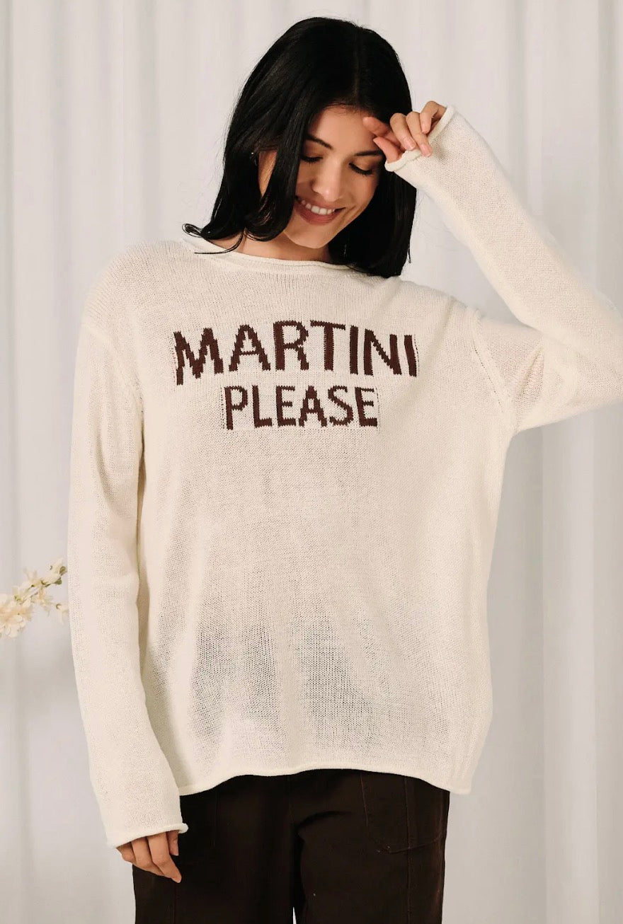 Martini Please Sweater