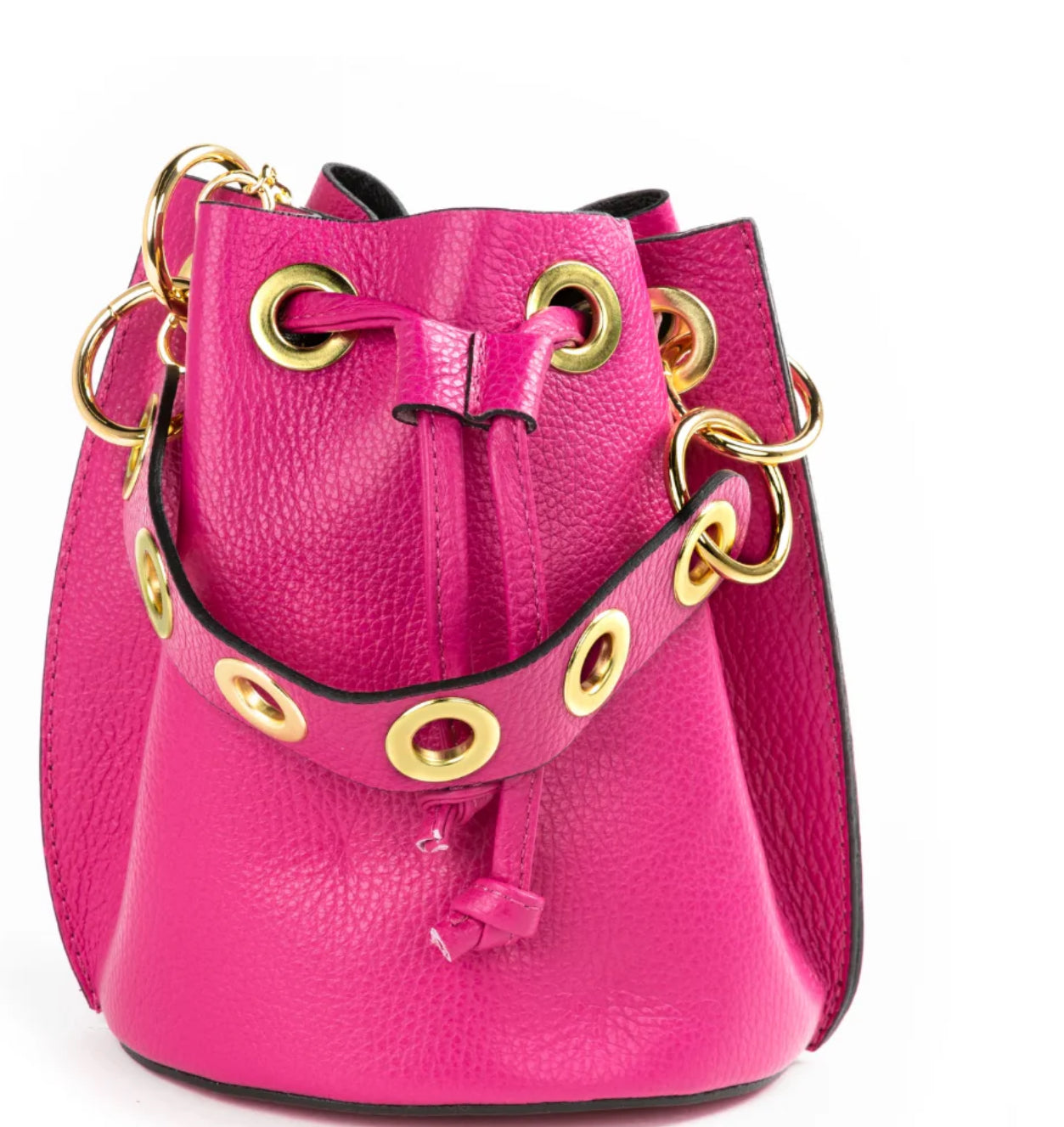 Fuschia Bucket Bag