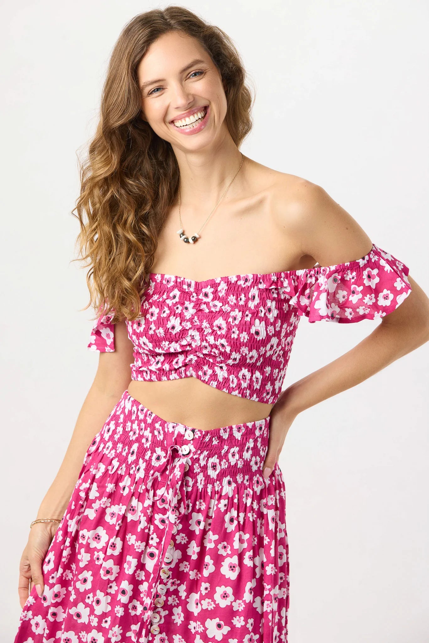 Hollie Top & Dakota Skirt, Bali Isle Berry