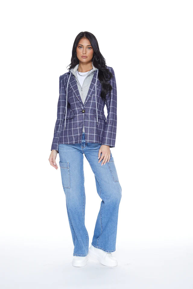 Hooded Helen Blazer