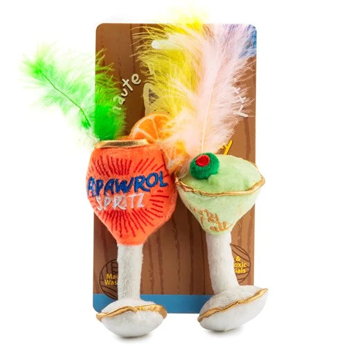 Kitty Cocktails (2 Cocktails) Catnip Cat Toys