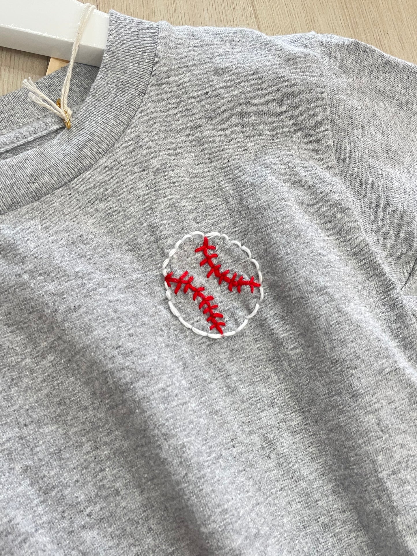 Baseball Stitched Kids Tee