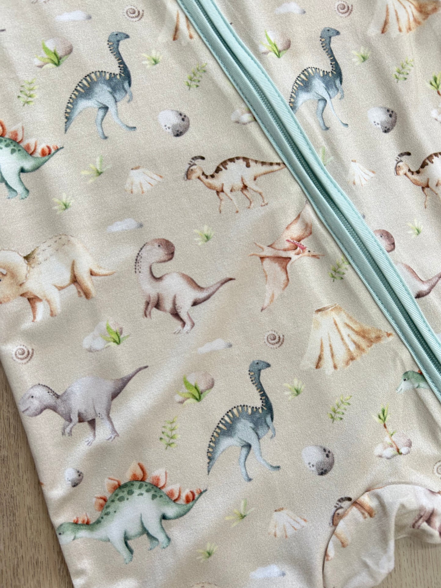 Two-Way Zipper one piece Dino Den