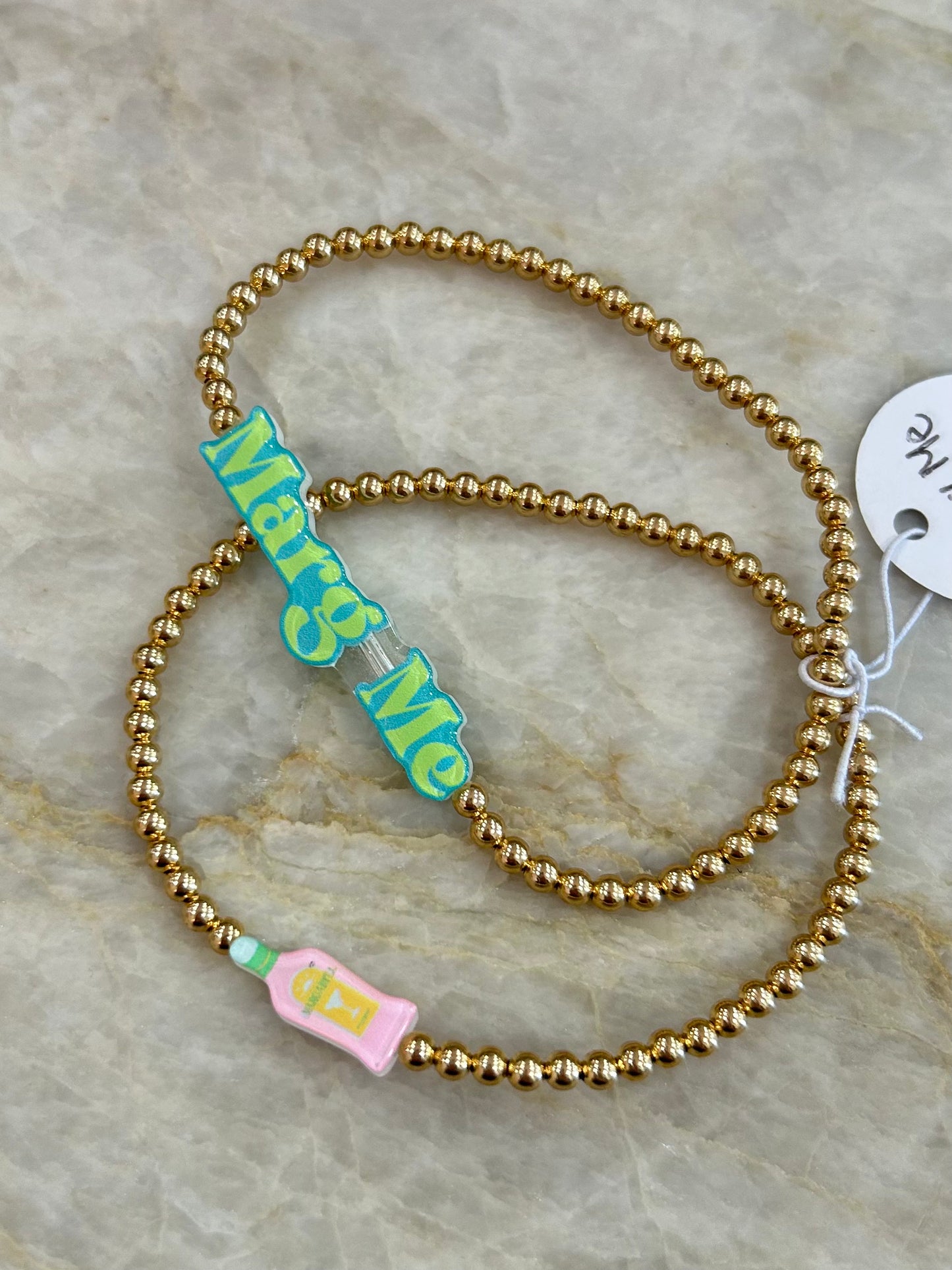 Marg Me & Tequila Stack Bracelet