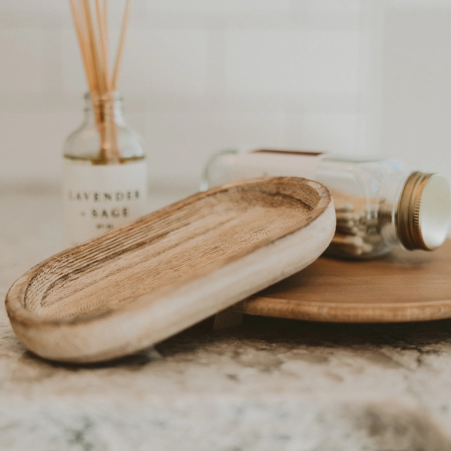Small Wood Tray, rustic wood