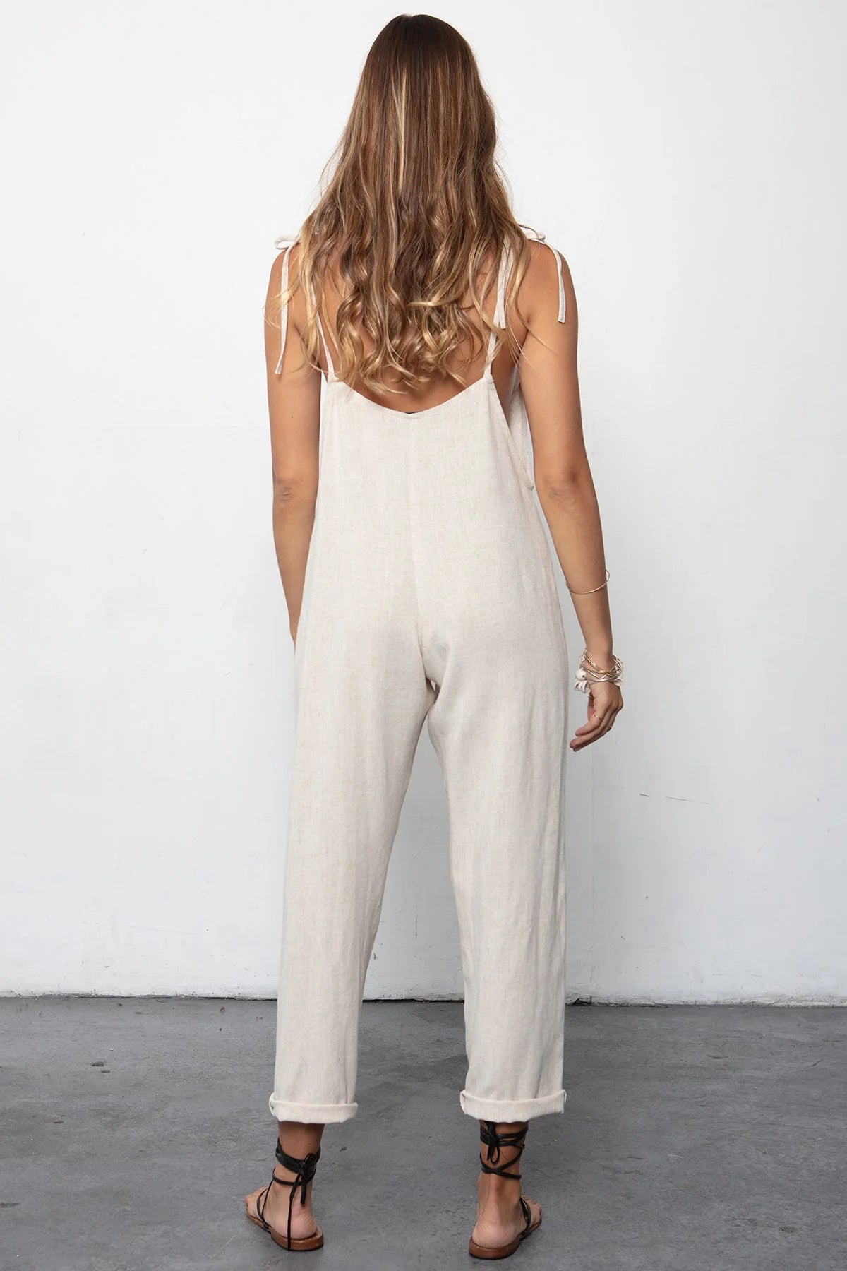 Some Beachy Overalls Natural