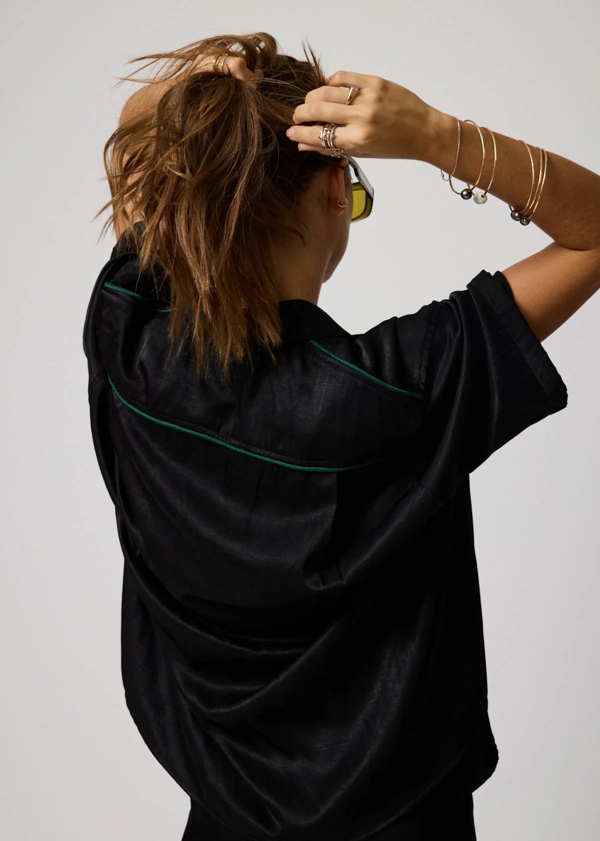 The Club House Short Sleeve Shirt Black