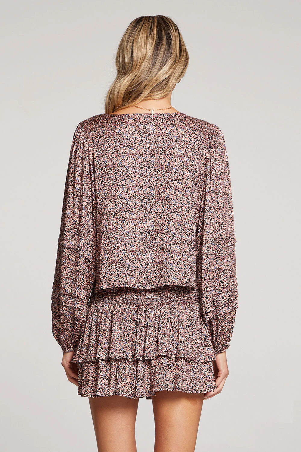 Paisley Top Multi Floral Garden